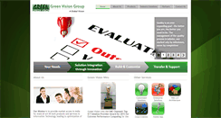 Desktop Screenshot of greenvision.co.in