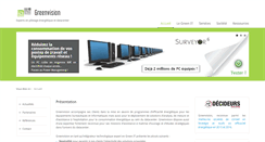 Desktop Screenshot of greenvision.fr