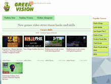 Tablet Screenshot of greenvision.info